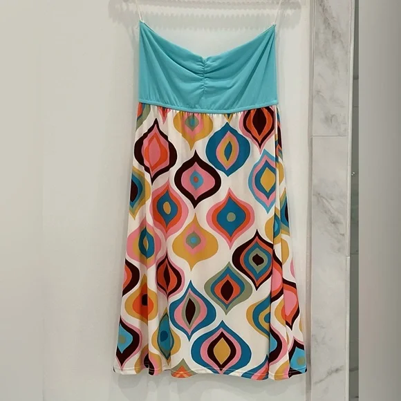 🔴JUDITH MARCH STRAPLESS DRESS🔴 - Picture 1 of 12